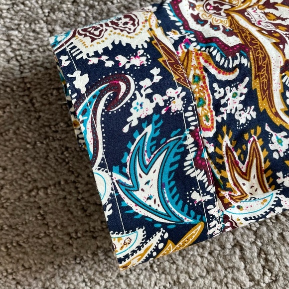 SLRR Men’s Paisley Slim Fit Cotton Button Down Shirt - Medium - Picture 5 of 8